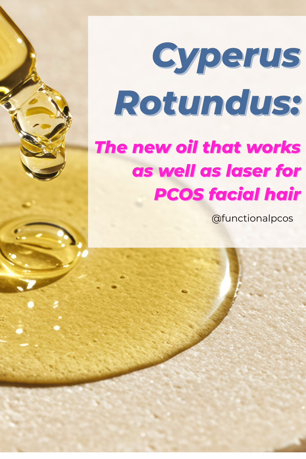 cyperus rotundus oil for pcos the new oil that works as well as laser hair removal for pcos facial hair